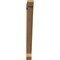 Ekena Millwork Traditional Slat Smooth Bracket, Western Red Cedar, 3 1/2"W x 38"D x 38"H BKT04X38X38TRA06SWR - alternate 3